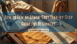 how to sew an apron how to sew an apron