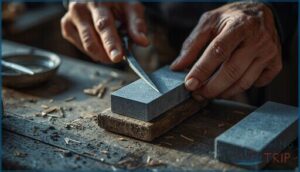 how to use a sharpening stone how to use a sharpening stone