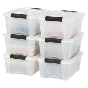 How to Store Sewing Material: Tips, Solutions & Top Picks 4 IRIS USA 13 QT Plastic B07PK1CTF6