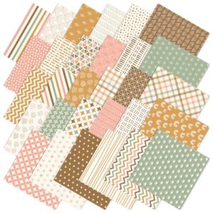 Top 10 Quilting Fabric Bundles for Baby Shower Gifts (2026) 9 JarThenaAMCS 60Pcs Boho Cotton Fabric B0CTQCDM79
