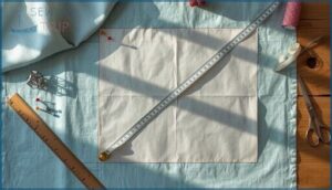 laying out and pinning the pattern laying out and pinning the pattern