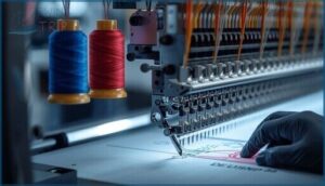 loading threads, bobbins, and needles loading threads, bobbins, and needles