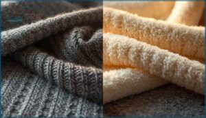 loopback vs. brushed fabrics loopback vs. brushed fabrics