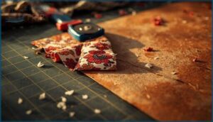 loss of grip or shifting during cutting loss of grip or shifting during cutting