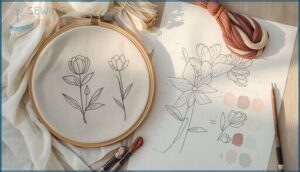 mapping out your flower design mapping out your flower design