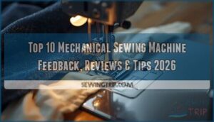 mechanical sewing machine feedback mechanical sewing machine feedback
