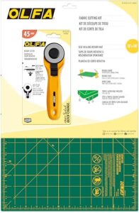 Essential Hand Sewing Tools List: Your Complete Kit Guide 1 OLFA Fabric Cutting Kit (RTY 2CYEL/ST 01) B0CNV2PJJ2