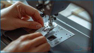 placing bobbin on the winder placing bobbin on the winder