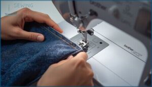 preparing and positioning fabric preparing and positioning fabric