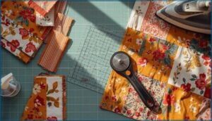 preparing, measuring, and cutting your fabric preparing, measuring, and cutting your fabric