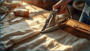 press the seam allowances open press the seam allowances open