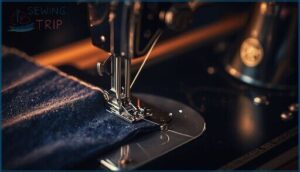 presser foot position and thread tension presser foot position and thread tension