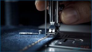 replacing or reseating the needle replacing or reseating the needle