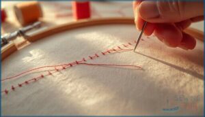 running stitch running stitch