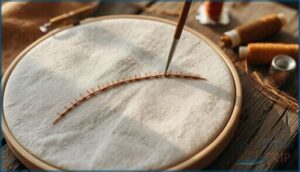 running stitch step-by-step running stitch step-by-step