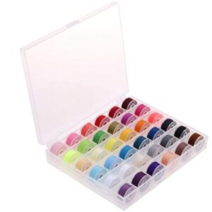 How to Thread a Bobbin: Step-by-Step Guide for Perfect Stitches 1 sahnah 36Pcs Sewing Machine Bobbin B07C6ZKDMW