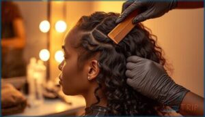 sectioning and preparing natural hair sectioning and preparing natural hair