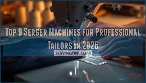 serger machines for professional tailors