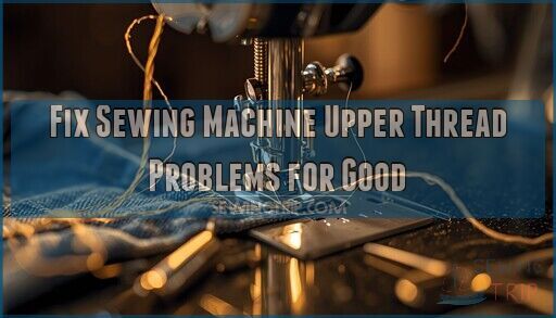 sewing machine upper thread problems