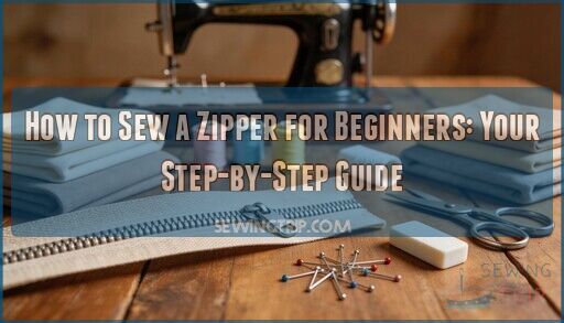 sewing zipper for beginners