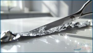 sharpening with aluminum foil sharpening with aluminum foil