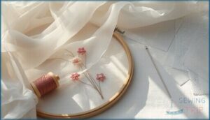 sheer and delicate fabric backing sheer and delicate fabric backing