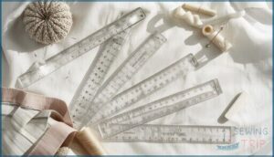 specialized rulers for seam allowances and hems specialized rulers for seam allowances and hems