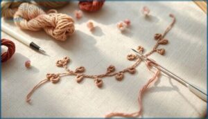 split stitch for smooth curves split stitch for smooth curves