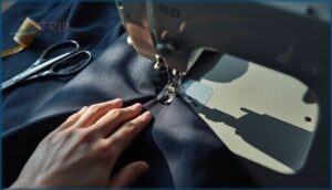 step-by-step: ending a stitch on a sewing machine step-by-step: ending a stitch on a sewing machine