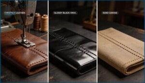 stitch consistency on leather, vinyl, and canvas stitch consistency on leather, vinyl, and canvas