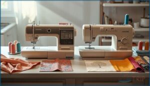 stitch options and versatility stitch options and versatility