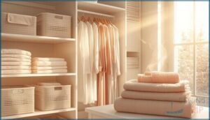 storing freshly washed clothes storing freshly washed clothes