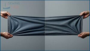 stretch direction and range stretch direction and range