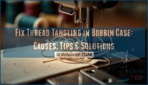 thread tangling in bobbin case thread tangling in bobbin case