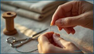 threading the needle correctly threading the needle correctly