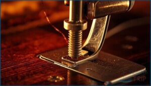 turning clockwise to tighten bobbin tension turning clockwise to tighten bobbin tension