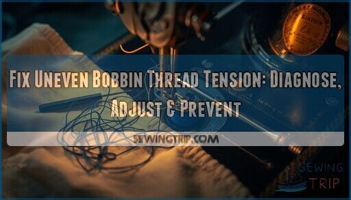 uneven bobbin thread tension