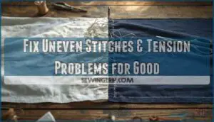 Fix Uneven Stitches & Tension Problems for Good 25 uneven stitches tension problem