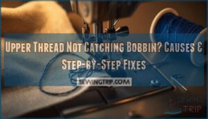 Upper Thread Not Catching Bobbin? Causes & Step-by-Step Fixes 3 upper thread not catching bobbin