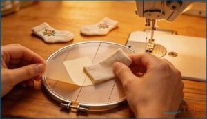 using adhesive-backed stabilizers for placement using adhesive-backed stabilizers for placement