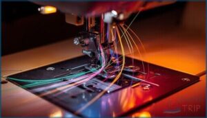 using color-coded and numbered guides using color-coded and numbered guides