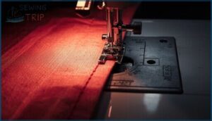 using contrasting thread for diagnosis using contrasting thread for diagnosis