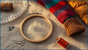 using magnetic and sock hoops for tricky projects using magnetic and sock hoops for tricky projects