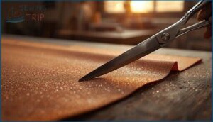 using sandpaper for sharpening using sandpaper for sharpening