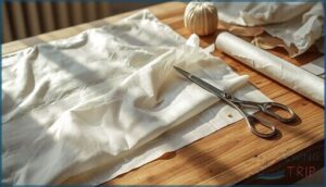 using tissue or butcher’s paper using tissue or butcher’s paper