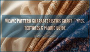 weave pattern characteristics chart weave pattern characteristics chart