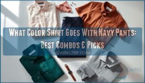 what color shirt goes with navy pants what color shirt goes with navy pants