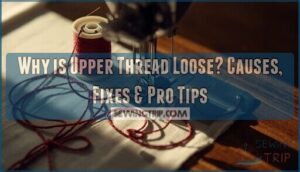 why is upper thread loose why is upper thread loose