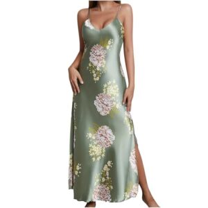 How to Sew Silk: Your Step-by-Step Guide to Stunning Results 4 Womens Satin Long Nightgown Sexy B0DQ7QHG5Q