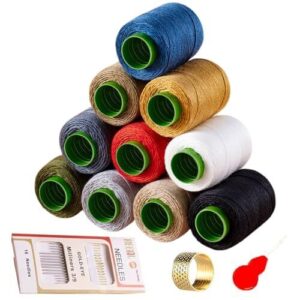 10 Best Thread Colors for Fabric: Match, Blend & Sew Right 9 10 Color Sewing Thread Kit, B0FWKCLC65